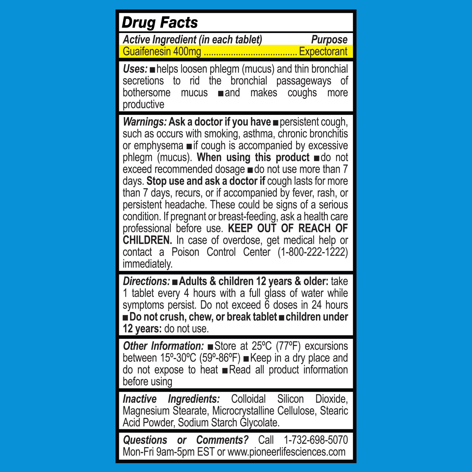 Mucus Relief Expectorant