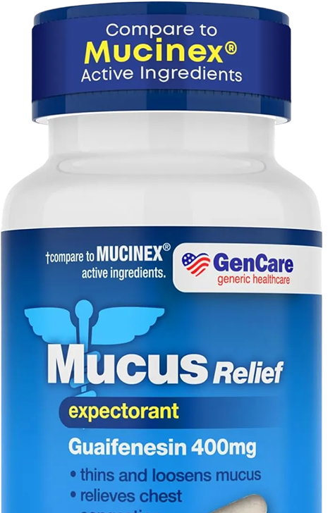 GenCare Mucus relief Guaifeesin 400 mg
